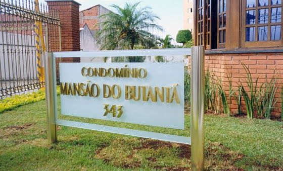 Placas de Condomínio
